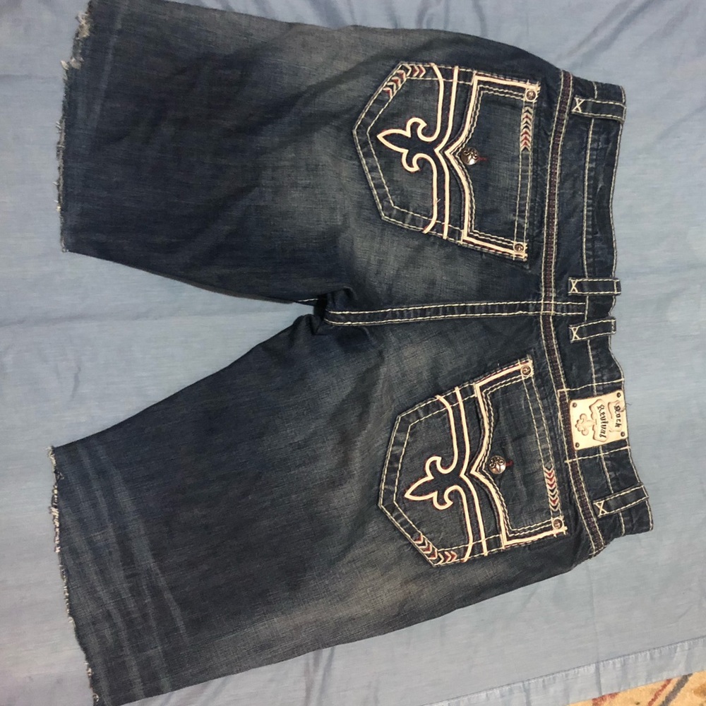 Rock revival rock revival cut off Jean shorts
